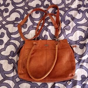 SPIKES AND SPARROW genuine Leather Laptop Bag/crossbody Handbag